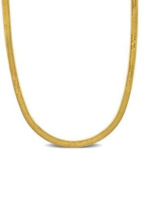Delmar Herringbone Chain Necklace in Gold at Nordstrom Rack