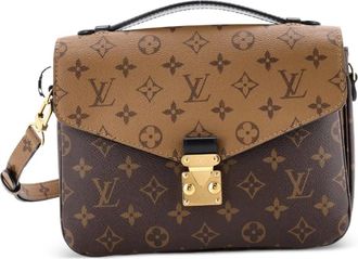 Louis Vuitton Pochette Metis Reverse Monogram Canvas crossbody bag - Marrone