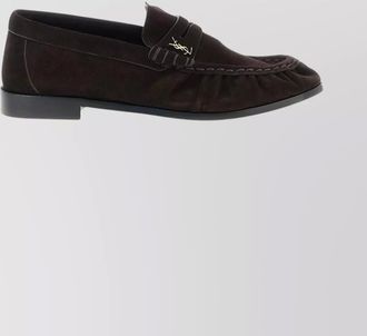 Saint Laurent suede le loafer loafers