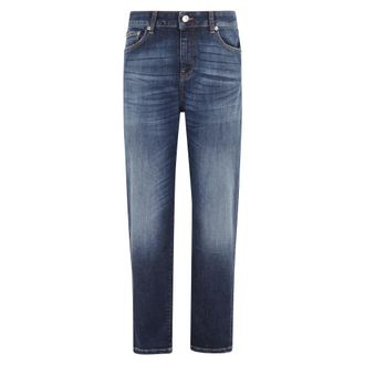 Department Five Department Five, Jeans, Dames, Blauw, W31, Denim, Blauwe Regular Enkel Jeans met 5 Zakken