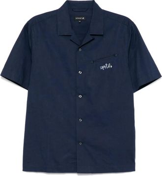 Sport b. Camicia Vocation a maniche corte - Blu