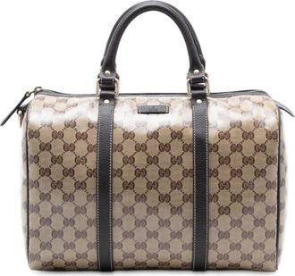 Gucci Pre-owned Gucci Medium GG Crystal Joy Boston Bag Ladies HJX2XYV9JPU0WQ8D