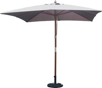 Concept Usine Sombrilla cuadrado gris