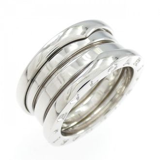 Bulgari White Gold White Gold (18K) Band Ring (Pre-Owned)
