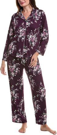 Flora Nikrooz Flora By Flora Nikrooz 2Pc Printed Top & Pant Sleep Set