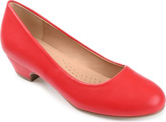 Journee Collection Women & apos;s Comfort Saar Medium and Wide Width Pumps