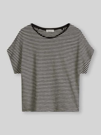 Marc O'Polo Regular Fit T-Shirt aus reiner Baumwolle in Black, Gr&ouml;&szlig;e S