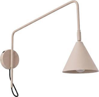 Sollux Lighting Aplique de pared taupe acero alt. 30 cm