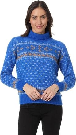 Toad & Co Toad & Co Toddy Sweater Womens Nautical Fair Isle Turtleneck GBO2887