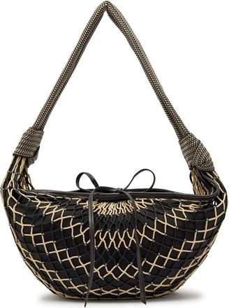 Christophe Lemaire X Filt Fortune Croissant Woven Shoulder bag - Beige - One Size