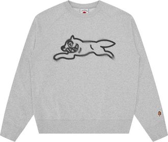 Icecream Running Dog Cotton Sweatshirt
