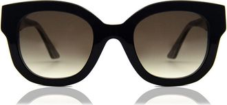 Lafont Monaco Sol 1092 Womens Sunglasses Black Size 49
