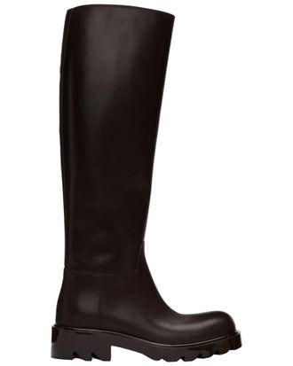 Bottega Veneta Strut High Leather Boot