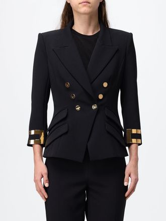 Elisabetta Franchi Blazer doppiopetto slim fit con spalle imbottite