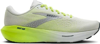 Brooks Mens Ghost Amp Road-Running Shoes White 10.5