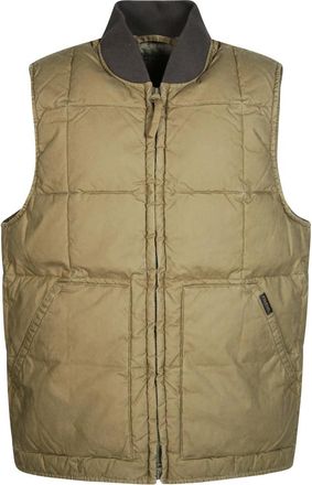 Filson Heritage Katoen Donsjack Donszak - Heren - Bodywarmers - Bruin - M - Katoen - Jassen