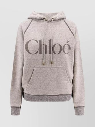 Chlo&eacute; logo hoodie