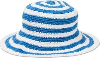 Billabong Beach Babe Stripe Cotton Bucket Hat in True Blue at Nordstrom