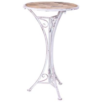 Wanderlust Deco Mesa auxiliar gris 40x40x70