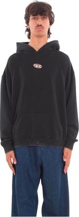 Diesel Hombre, Sudaderas, Negro, Talla: XL