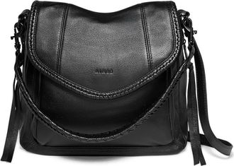 Aim&eacute;e All for Love Convertible Leather Shoulder Bag in Black Multi at Nordstrom
