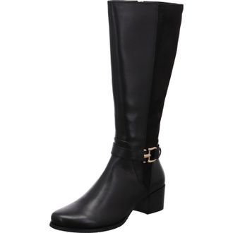 Regarde le ciel Regarde le Ciel Elegant Jolene 35 Womens Boots in Black Genuine Leather with Block Heel. Black, black, 5 UK