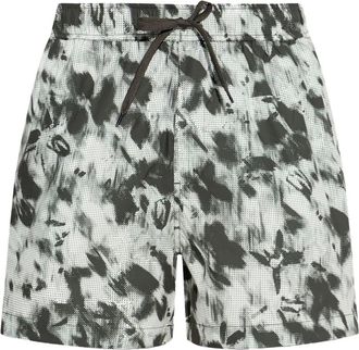 Samsøe & Samsøe floral-print swim shorts - men - Recycled Polyester - S - Green