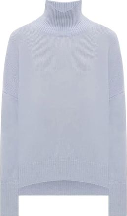 Lisa Yang Dames, Truien, Blauw, Maat: XS Kasjmier