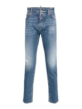 Dsquared2 Faded Effect Jeans