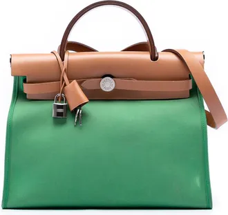 Herm&egrave;s Pre-owned Hermes Toile Herbag Zip 31 Ladies 651IX7XW1LPH3FEF