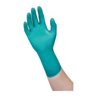 OEM Guanti Monouso Microflex 93-260 Taglia 7.5-8 Verde / Blu Neoprene / Nitril 50 St./box
