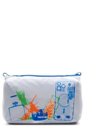 Pleasures x Topologie Large Sacoche in Liminal Gray at Nordstrom