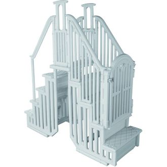 Habitat et Jardin Doppia scala per piscina