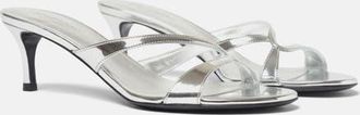 Scarosso Pauli Sandals in Silver - Calf at Nordstrom, Size 39.5