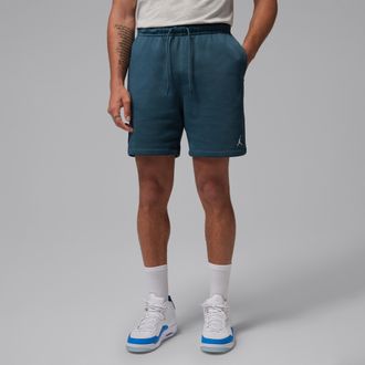 Nike Jordan Mens Jordan Brooklyn Fleece Shorts in Blue | FV7285-464