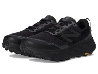 New Balance Womens Fresh Foam X Hierro V9 Trail Running Shoe, Black Cement/Black, 9