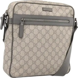 Gucci unisex, Pre-owned, Beige, Maat: ONE Size Leer