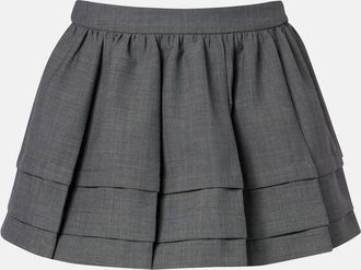 Shushu/Tong Minifalda fruncida