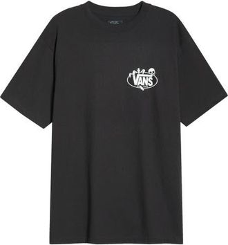 Vans Show Off Cotton Graphic T-Shirt in Black at Nordstrom, Size Xx-Large