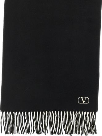 Valentino Garavani Cashmere Scarf - Black