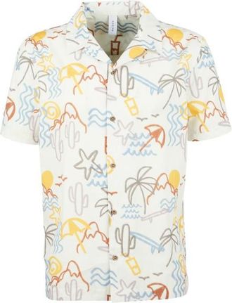 Mazine Resort Shirt Hemd für Herren | weiß