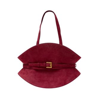 Balmain Shuffle Medium Shoulder Bag - female - Balmain - Shoulder Bags - Red - ONE SIZE - Bags