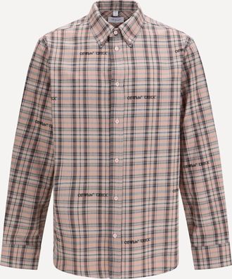 Off-white Flannel Shirt Male 48