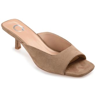 Journee Collection Womens Larna Wide Width Dress Sandals