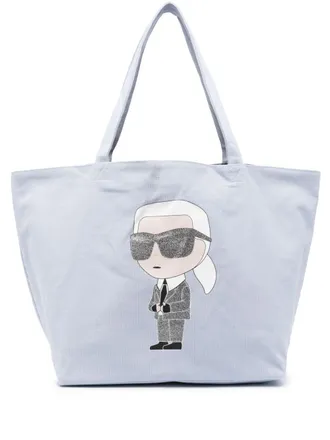 Karl Lagerfeld Borsa tote K/Ikonik 2.0 - Blu