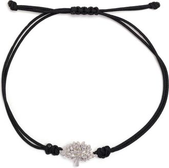 Mulberry Mulberry Tree cord bracelet - women - Metal - One Size - Black