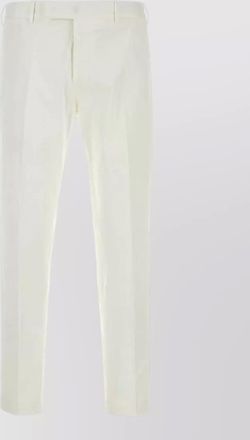 Pantaloni Torino stretch cotton straight-leg trousers