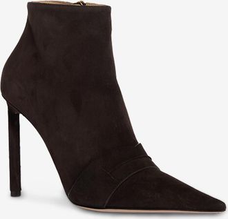 Tom Ford Stiefeletten mit Pfennigabsatz aus Wildleder Eva 105