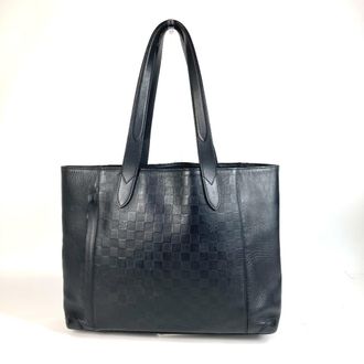 Louis Vuitton Damier Infini Black Onyx Damier Infini Shoulder Bag Tote Bag (Pre-Owned)