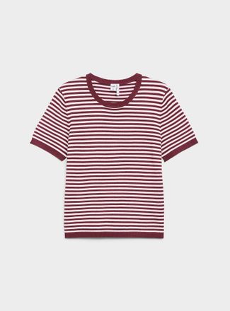 Twik Womens Striped flowy knit sweater